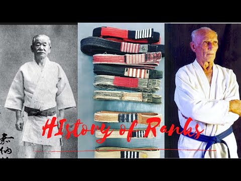 The brief history of the coloured belts and ranking systems in Judo and BJJ