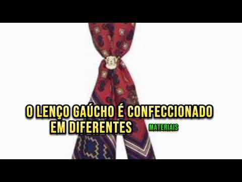 origem do lenço gaúcho.