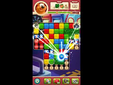 Toon Blast Level 6425 - NO BOOSTERS 🐻🐺🐱 | SKILLGAMING ✔️