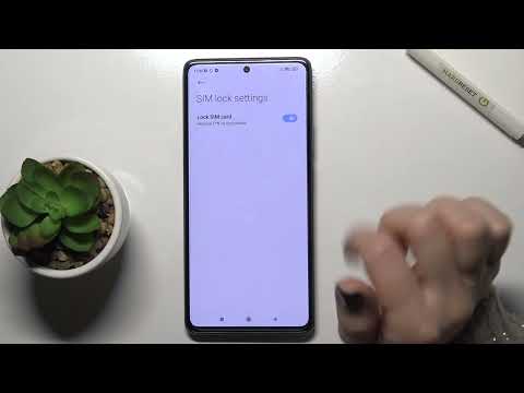 How to Lock SIM Card with PIN in XIAOMI 11T Pro – Add PIN to SIM Card