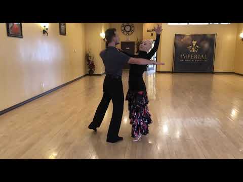 Overturned Natural Spin Turn Turning Lockstep to Promenade Position (the way it should be)