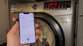 Hoover H Wash 350 | Start-Baumwolle 60 °C | Hon-App und kg-Modus in Aktion