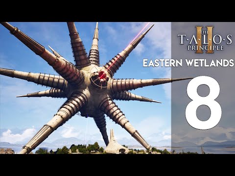 The Talos Principle 2 Platinum Trophy Gameplay Walkthrough Part 8 - Eastern Wetlands Puzzle
