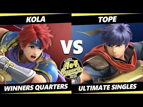 4o4 Smash Night 43 Winners Quarters - Kola (Roy) Vs. Tope (Ike) SSBU Ultimate Tournament