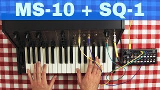 Video thumbnail for KORG MS-10 + SQ-1 ~ Will They Pair? Ep.25 by once upon a synth