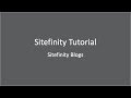 Sitefinity Content Management System Tutorial Sitefinity Blogs