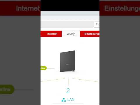 Vodafone Station - Band Steering individuell je Gerät - 2,4Ghz & 5Ghz Band #shorts