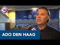 ADO heeft meer plannen met Lex Immers: 'Wij zien een trainer in hem' - OMROEP WEST SPORT