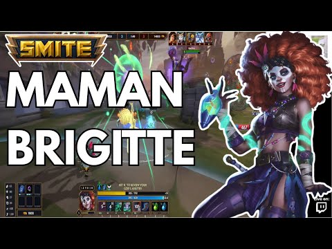 First Time Using MAMAN BRIGITTE – SMITE Gameplay Ep.76