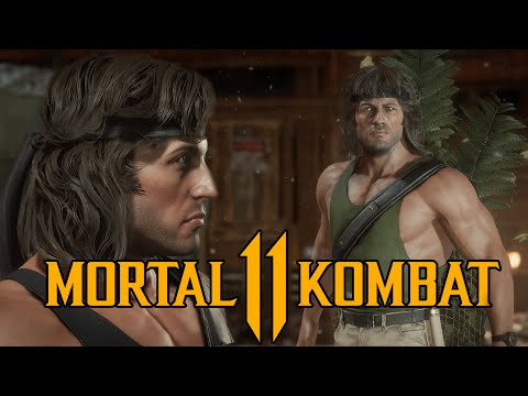 This player won a tournament with RAMBO... - Mortal Kombat 11