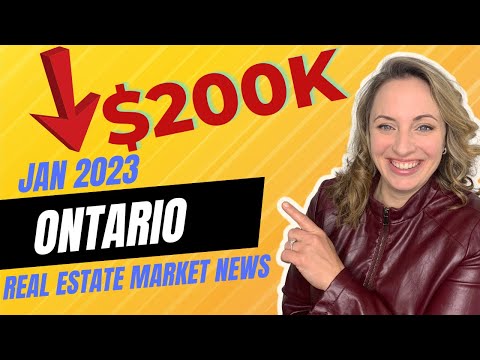 Ontario Real Estate Market News - January 2023 update