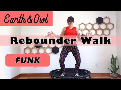 20 Minute Disco Funk Trampoline Rebounder Walk Workout Tempo Challenge thumbnail