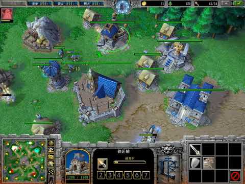 【隐形墙】魔兽争霸大帝解说 XiaoKK+大帝 vs 飞艇+无道OC 1 TM