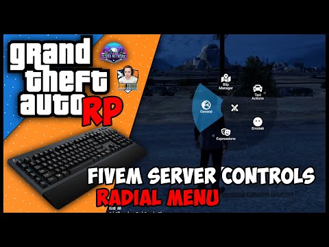 Server Controls Radial Menu | GTA RP | Roleplay | Scora Roleplay
