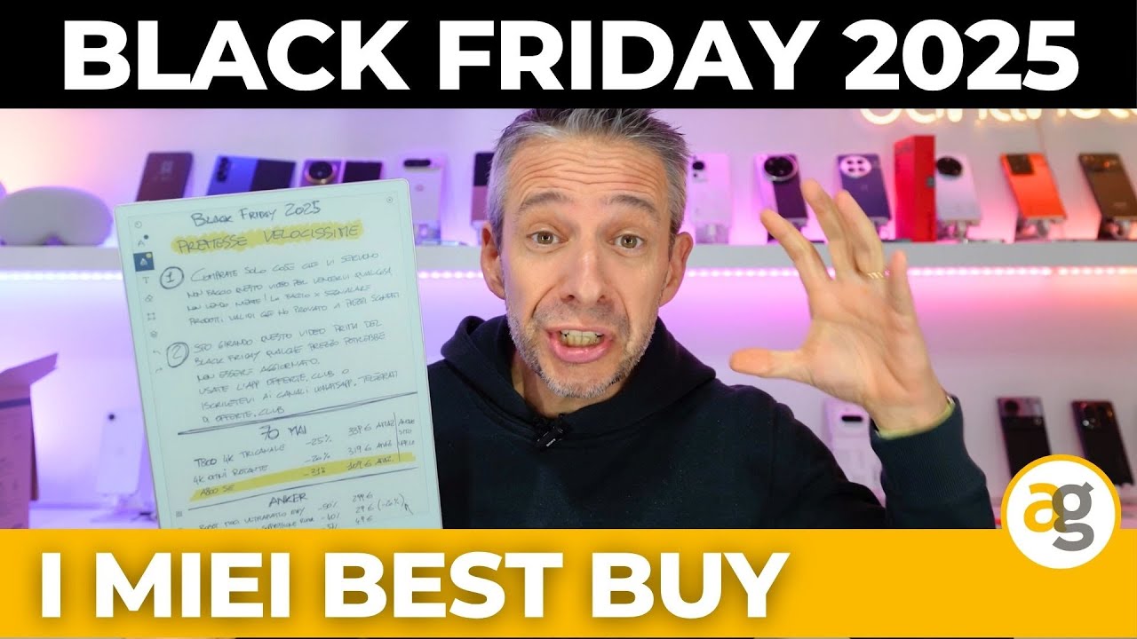 I MIEI BEST BUY del BLACK FRIDAY 2025 AMAZON e NON SOLO!