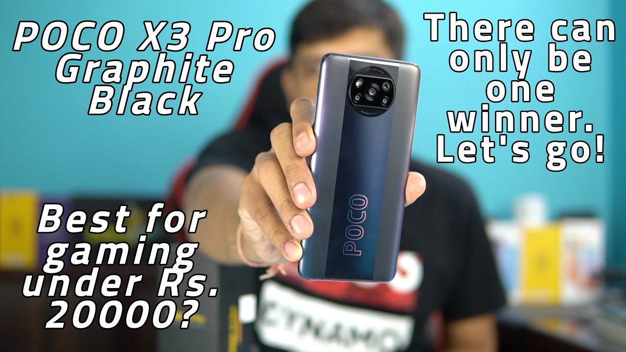 POCO X3 Pro Graphite Black Unboxing, First Impressions | "Excellent work?"