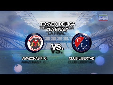 AMAZONAS F  C  vs  CLUB LIBERTAD FEMENIL CAT  MARIPOSAS FINAL LIGA 2019