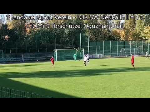 Spandauer SV - DJK SW Neukölln ll (Alle Tore)