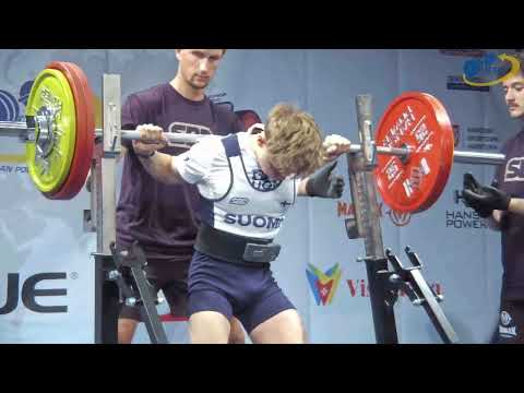 Men SJr 53 - 59 kg - European Sub-Junior & Junior Classic Powerlifting Championships 2024