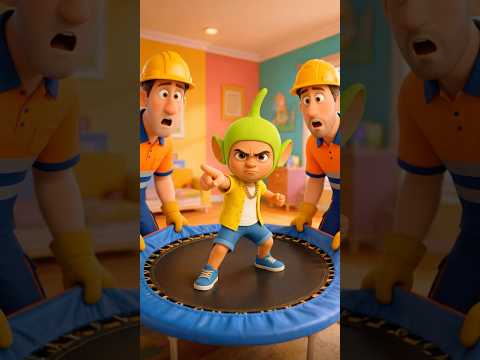 Se llevaron el trampolín de Larín Junior… el final no te lo esperas 😱🛠️