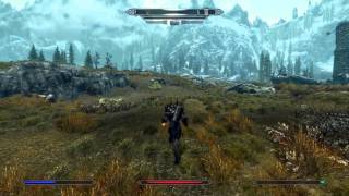 The Elder Scrolls V Skyrim FXAA Mod Day and Giant Combat Demonstration