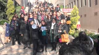 İzmir Barosu Basın Açıklaması