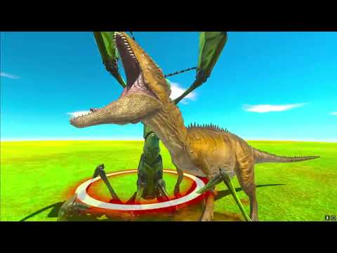 Giganotosaurus in Battle with All INSECT UNITS - Animal Revolt Battle Simulator