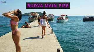 🌞Main Pier🏖️Budva🌴Montenegro🇲🇪2023📷4K60