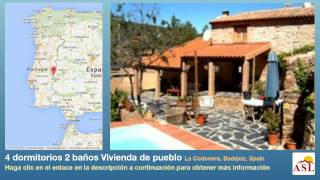 preview picture of video '4 dormitorios 2 baños Vivienda de pueblo se Vende en La Codosera, Badajoz, Spain'