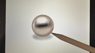 Drawing a pearl on procreate!