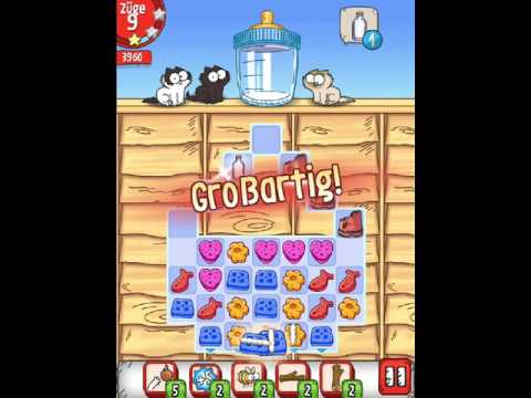 Simons Cat - Crunch Time - Level 69 - No Boosters (by match3news.com)