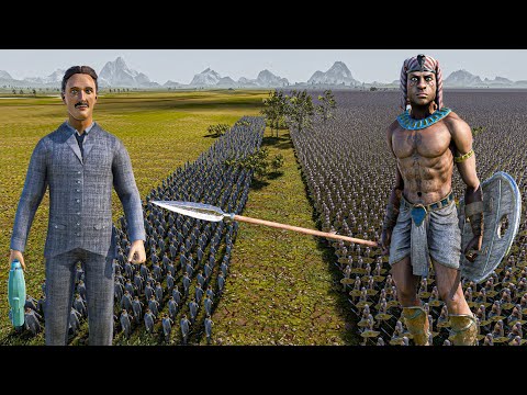 1000 NIKOLA TESLA vs 2 MILLION EGYPTIAN SPEARMEN - Ultimate Epic Battle Simulator 2 UEBS 2