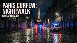 【Paris night walk】暴動翌日に夜のパリを歩いてみた/夜間外出禁止令が発動(2026/10/19)#パリ配信 #pariswalk #parisnightwalk