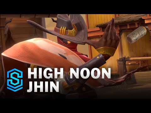 High Noon Jhin Wild Rift Skin Spotlight