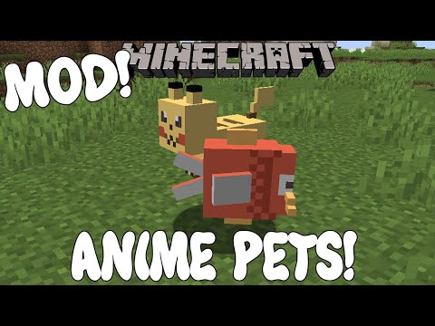 HelldogMadness - MASCOTAS ANIME! Minecraft 1.15.2 MOD ANIME PETS!