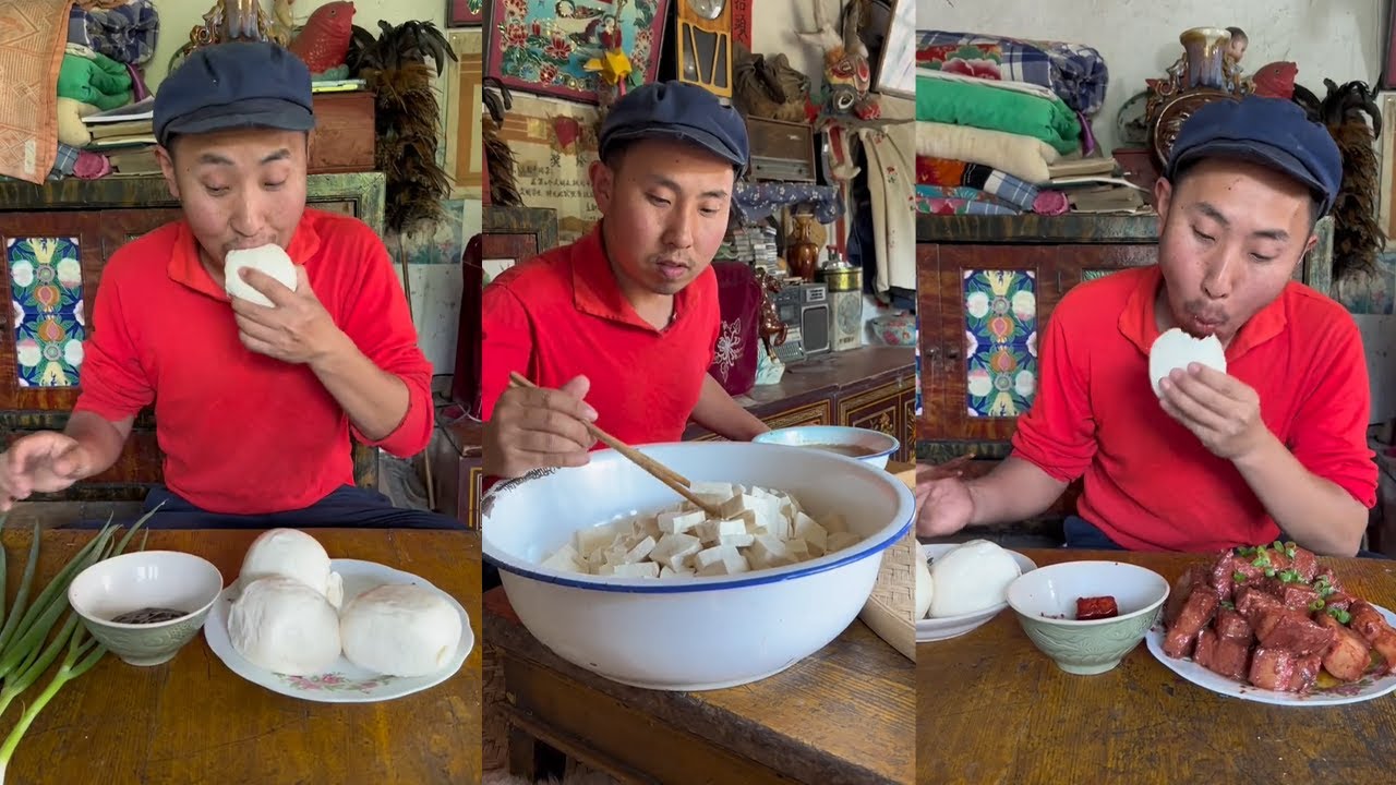 秋冬季节每年必做的红腐乳好吃下饭家乡特色#food #民间手艺人 #delicious