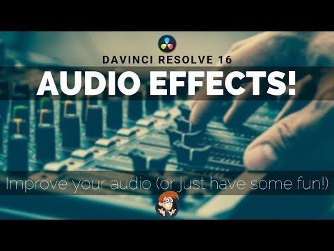 Applying Audio Effects in Davinci Resolve - 5 Minute Friday #30