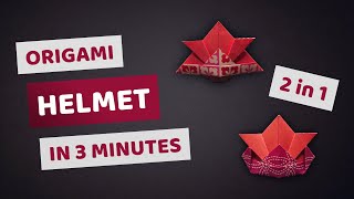 How to Make a Traditional Origami Samurai Helmet Model Like a Pro with Kidzogami
