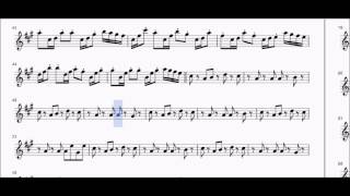 David Garrett - Explosive - partitura