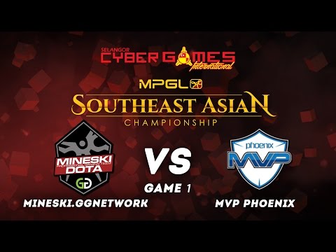 Mineski.GGNetwork vs MVP Phoenix - MPGL SEA Championship - [Day 3] - Best of 3 - Game 1