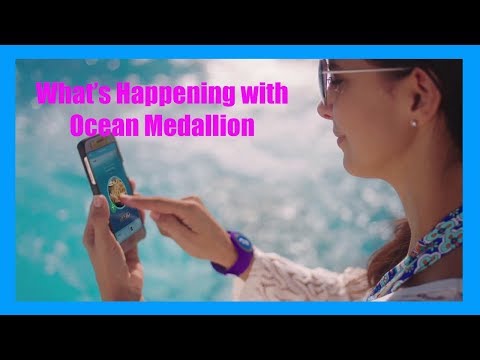 What's happening with Princess's Ocean Medallion Video