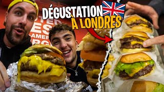 On se casse le ventre à Londres avec @inoxtag9494 (Shake Shack vs Five Guys)