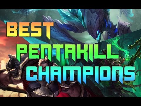 Champions That Get The Most Penta Kills
