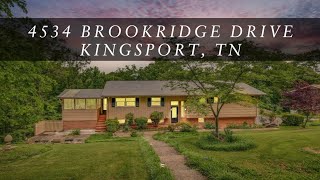 Preston Hills Listing! 4534 Brookridge Drive, Kingsport, TN