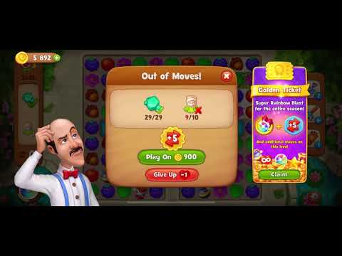 Gardenscapes Levels 3636 - 3637 | MICRO GAMEPLAY HD