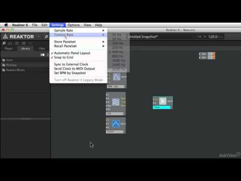Reaktor 6 101: Synth Building Explored - 4. Making Connections