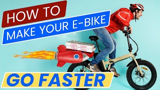NEW METHOD! HOW TO MAKE YOUR EBIKE GO FASTER - OVERRIDE LIMITER
