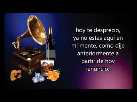 LETRA - Mi Renuncia - Dario Gomes