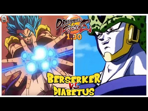 DBFZ Berserker vs Diabetus - Crazy fights! - Ver 1.30