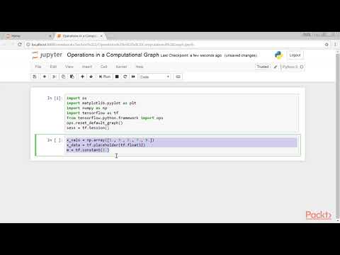 TensorFlow for Machine Learning Solutions Operations in a Computational Graph| packtpub com
